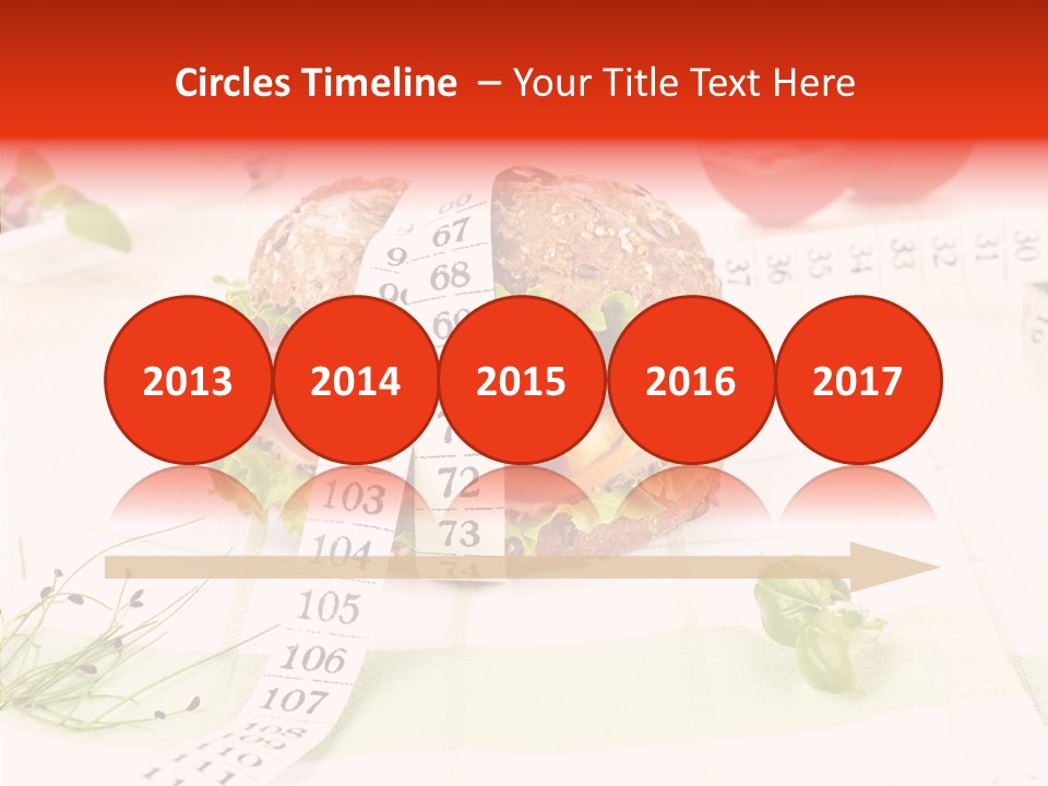 Dieting Meter Fitness PowerPoint Template