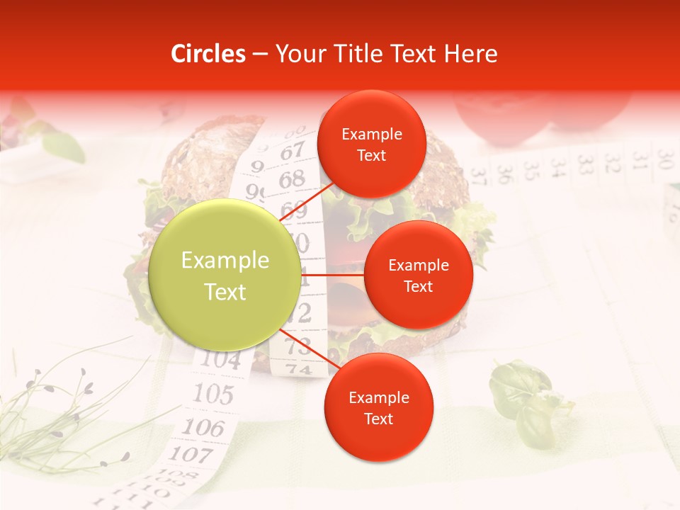 Dieting Meter Fitness PowerPoint Template