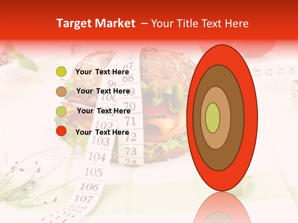 Dieting Meter Fitness PowerPoint Template