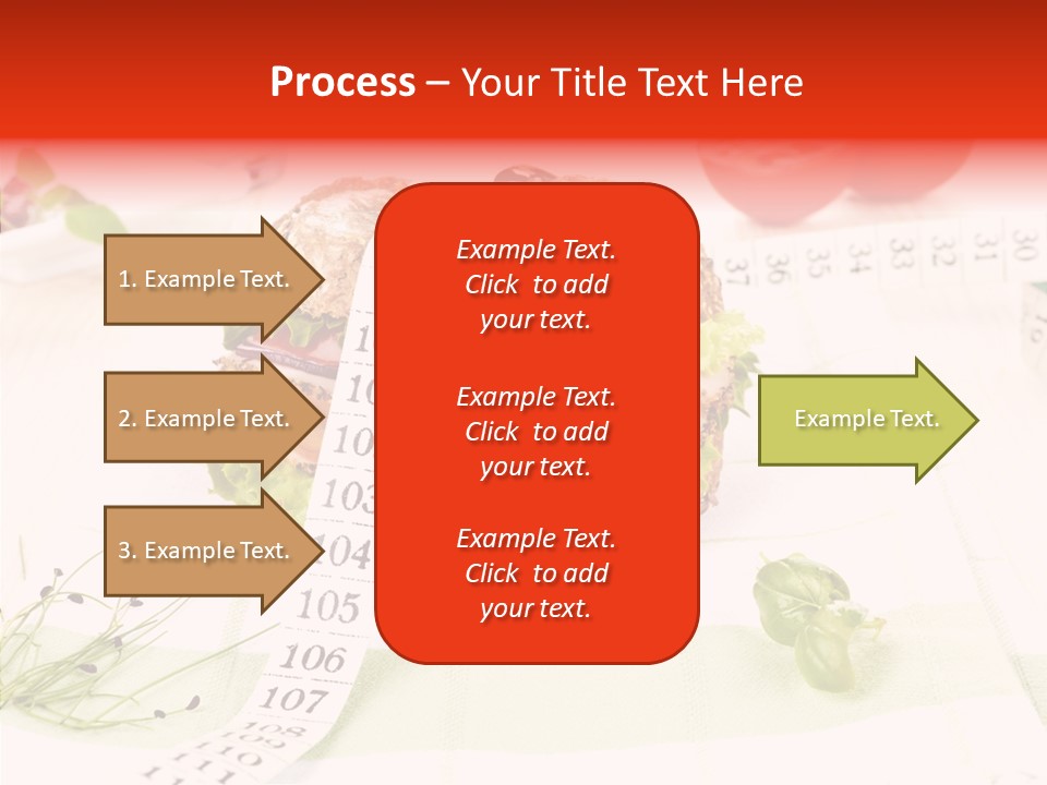 Dieting Meter Fitness PowerPoint Template