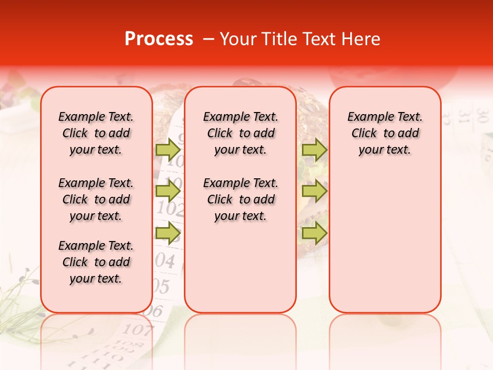 Dieting Meter Fitness PowerPoint Template