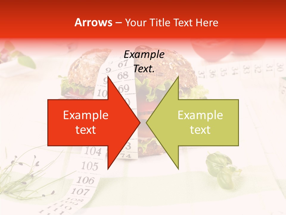 Dieting Meter Fitness PowerPoint Template
