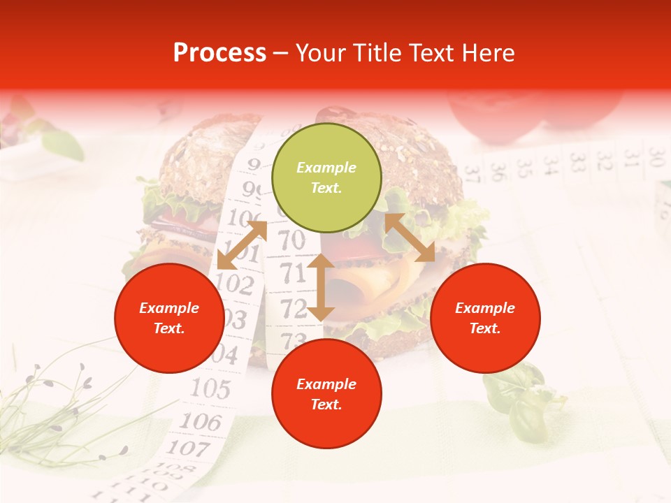Dieting Meter Fitness PowerPoint Template