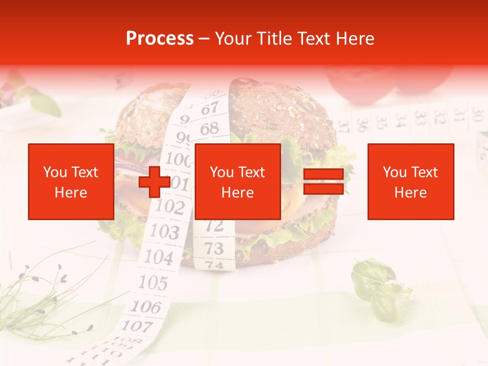 Dieting Meter Fitness PowerPoint Template
