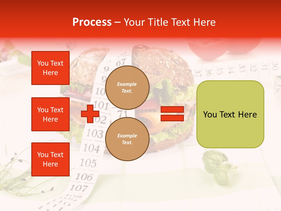 Dieting Meter Fitness PowerPoint Template