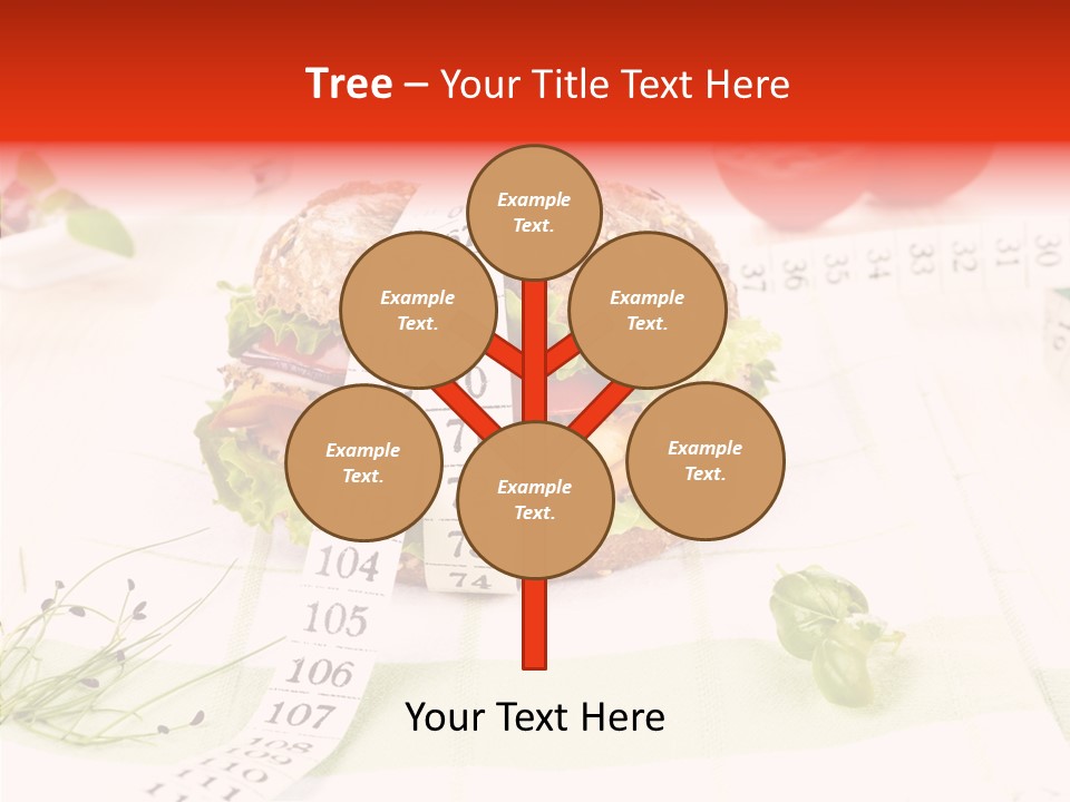 Dieting Meter Fitness PowerPoint Template