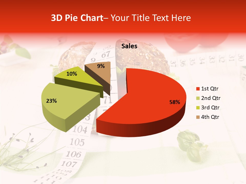 Dieting Meter Fitness PowerPoint Template
