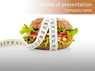 Snack Organic Diet PowerPoint Template