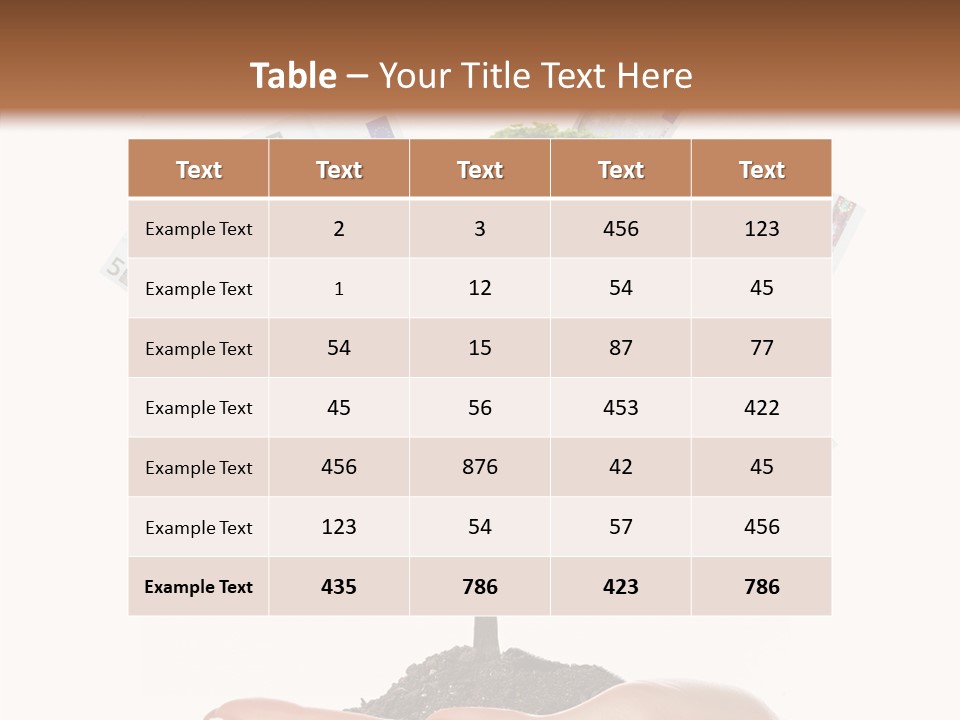 Ballast Head Track PowerPoint Template