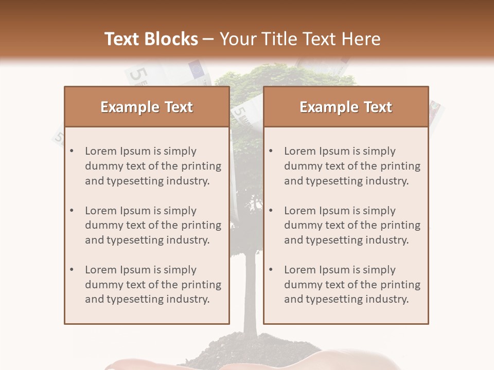 Ballast Head Track PowerPoint Template