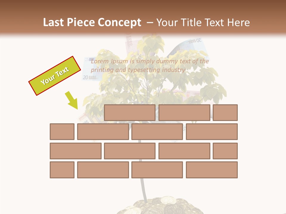 Shadows Stone Rocks PowerPoint Template