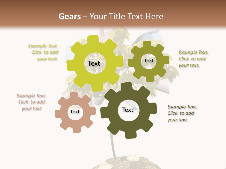 Shadows Stone Rocks PowerPoint Template
