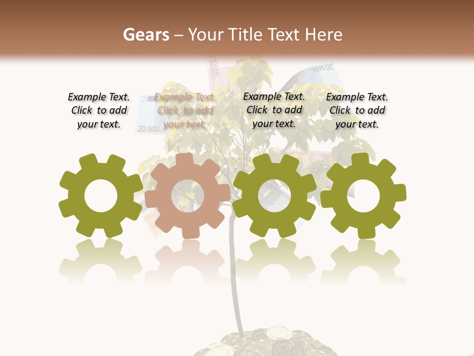 Shadows Stone Rocks PowerPoint Template