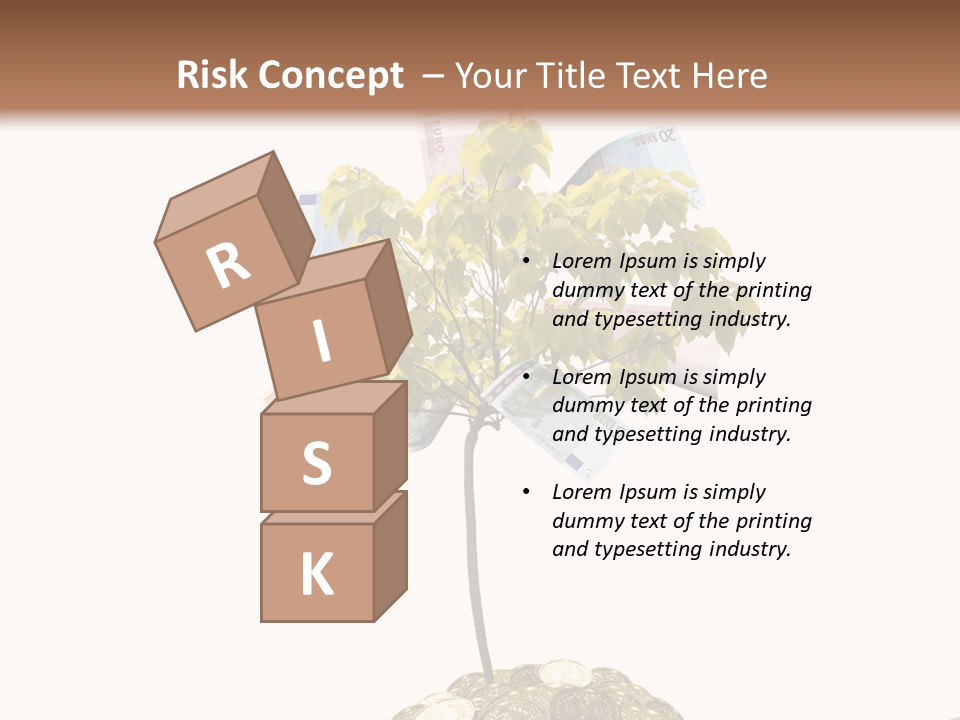 Shadows Stone Rocks PowerPoint Template