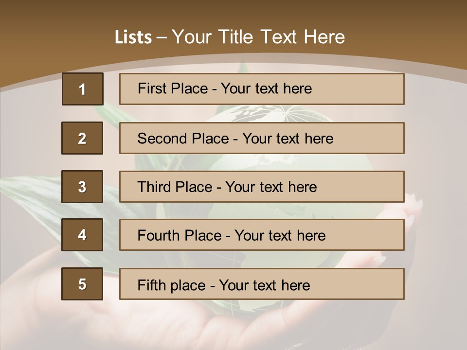 Organic Two Africa PowerPoint Template