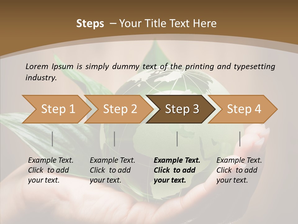Organic Two Africa PowerPoint Template