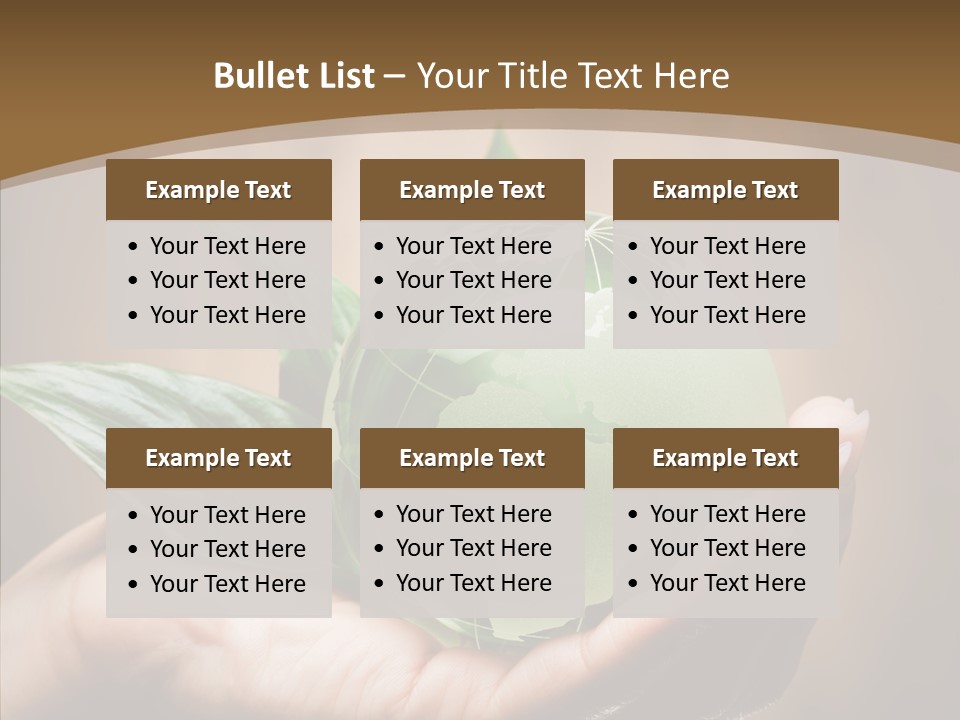 Organic Two Africa PowerPoint Template