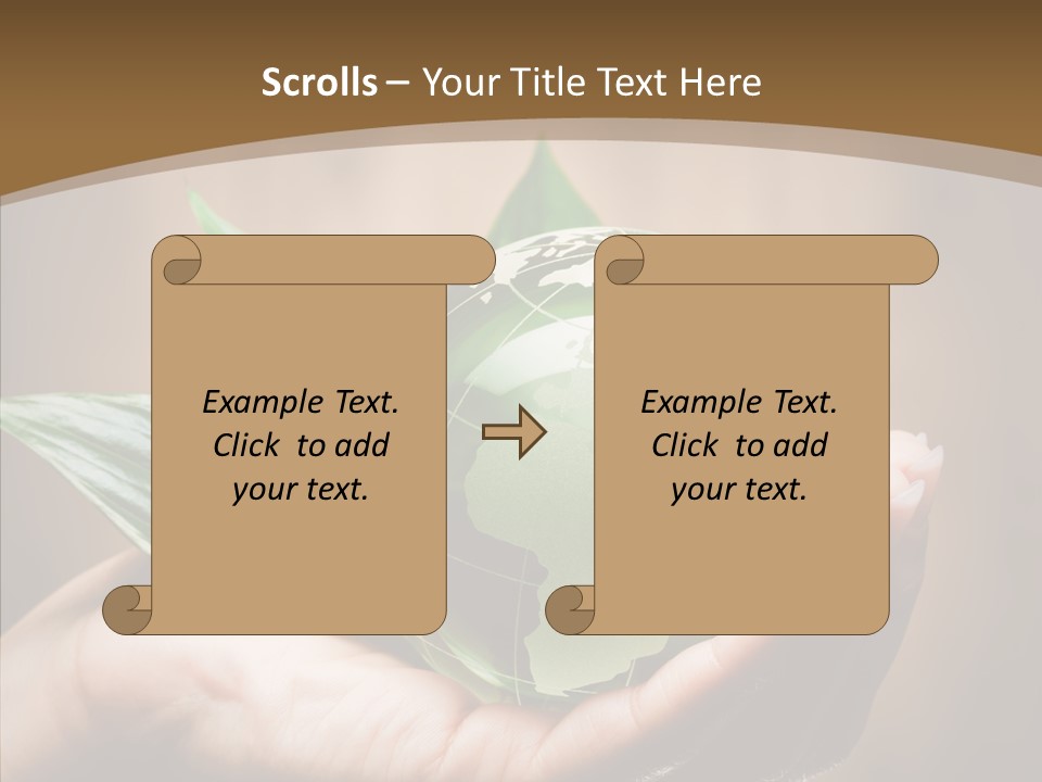 Organic Two Africa PowerPoint Template