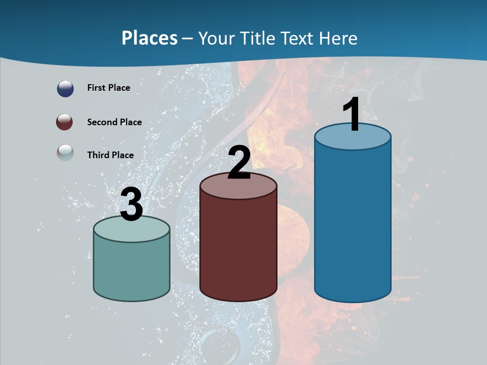 Ornate Illustration Sign PowerPoint Template