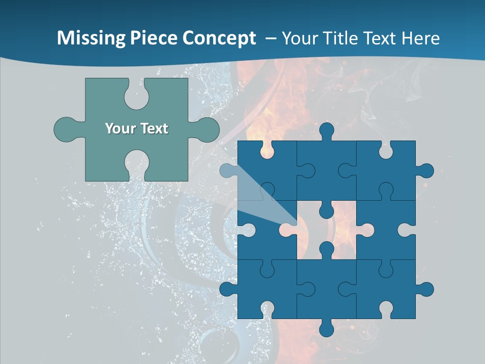 Ornate Illustration Sign PowerPoint Template