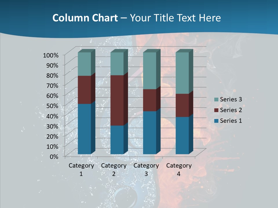 Ornate Illustration Sign PowerPoint Template