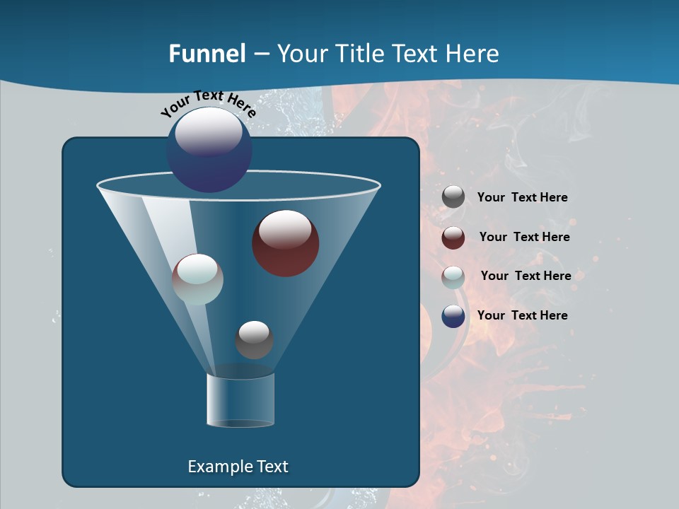 Ornate Illustration Sign PowerPoint Template