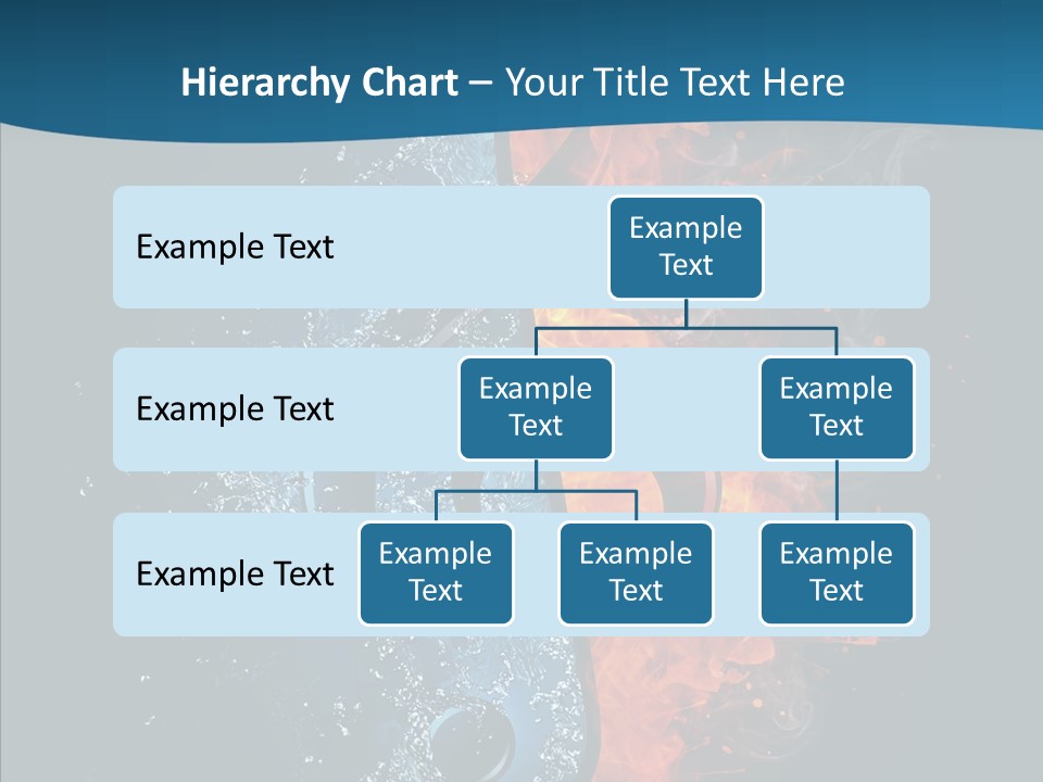 Ornate Illustration Sign PowerPoint Template