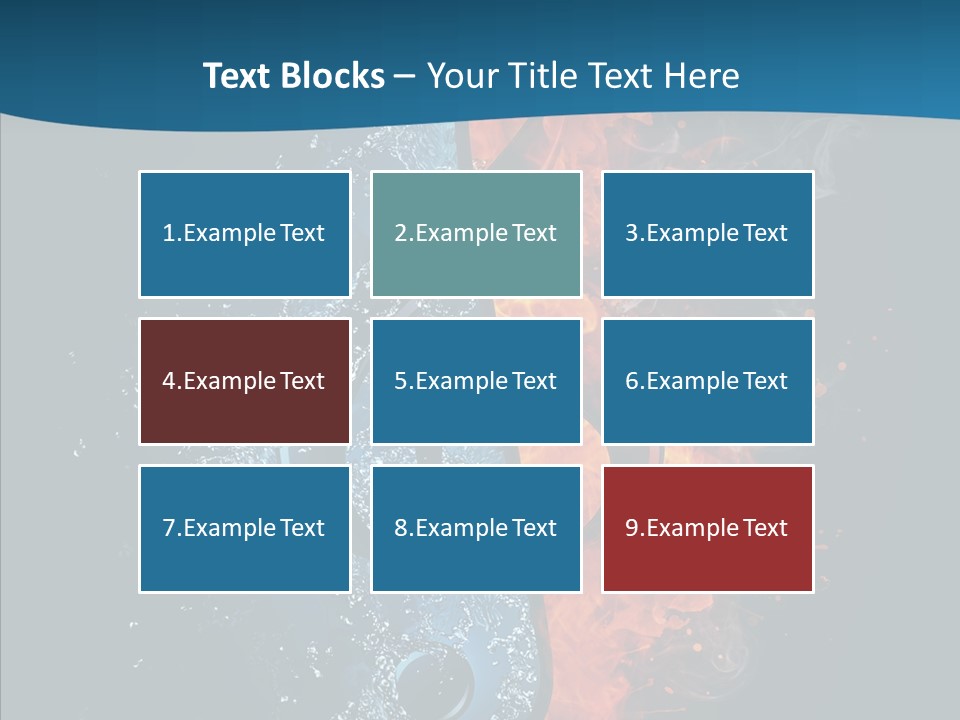 Ornate Illustration Sign PowerPoint Template