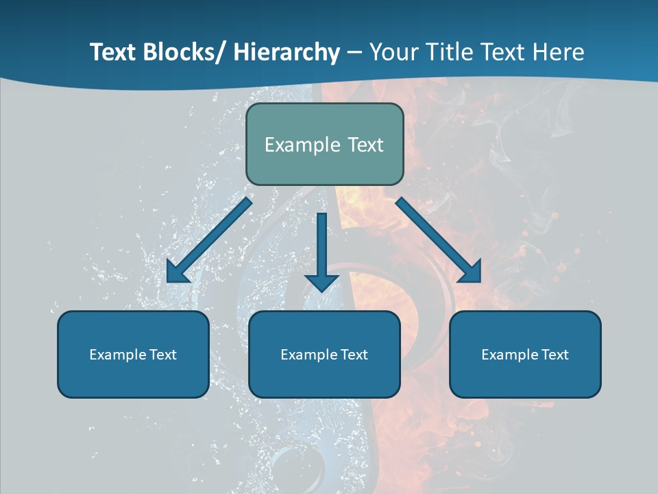 Ornate Illustration Sign PowerPoint Template
