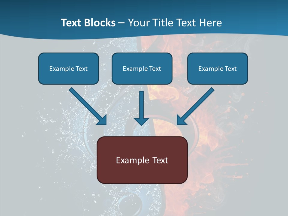 Ornate Illustration Sign PowerPoint Template