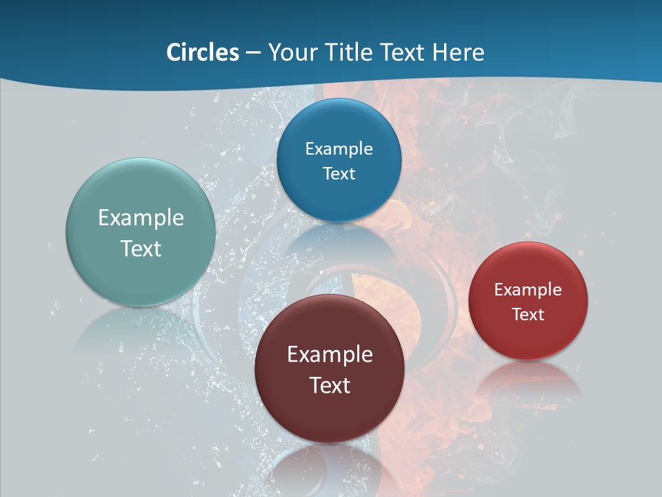 Ornate Illustration Sign PowerPoint Template