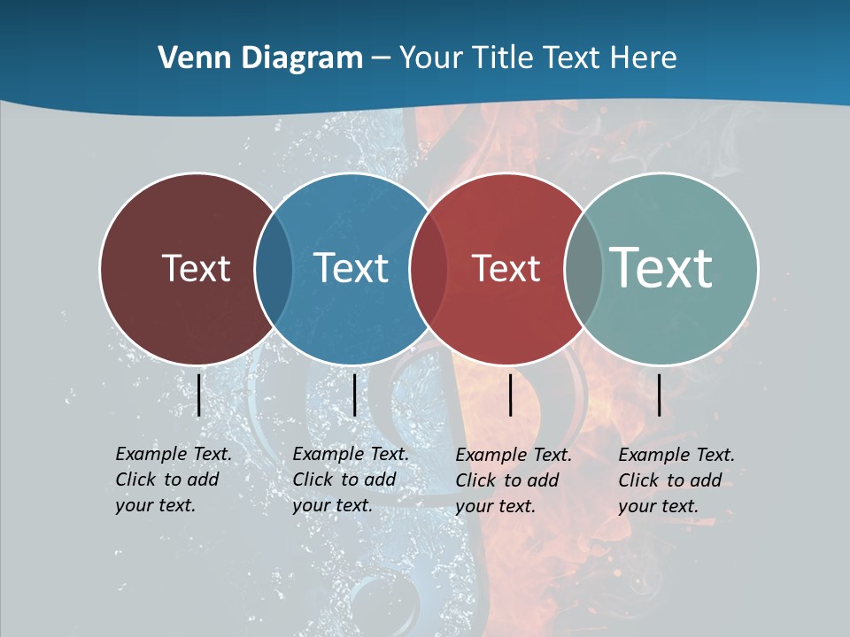 Ornate Illustration Sign PowerPoint Template