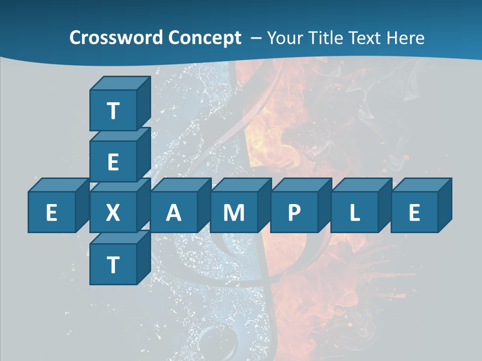 Ornate Illustration Sign PowerPoint Template