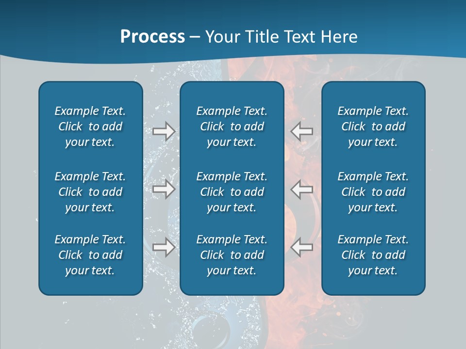 Ornate Illustration Sign PowerPoint Template