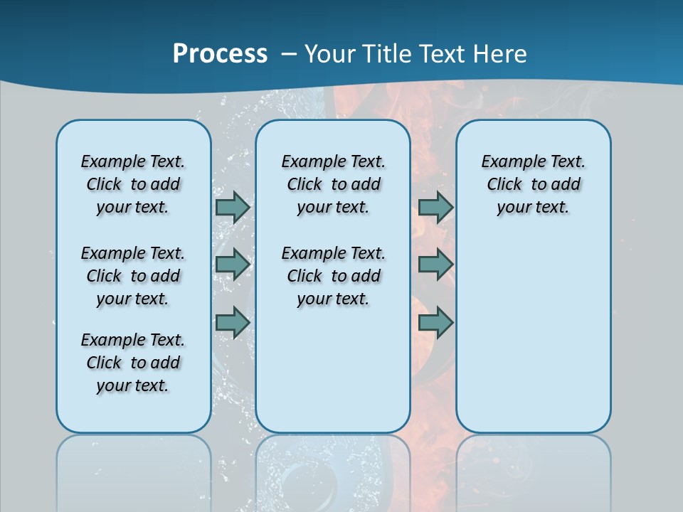 Ornate Illustration Sign PowerPoint Template
