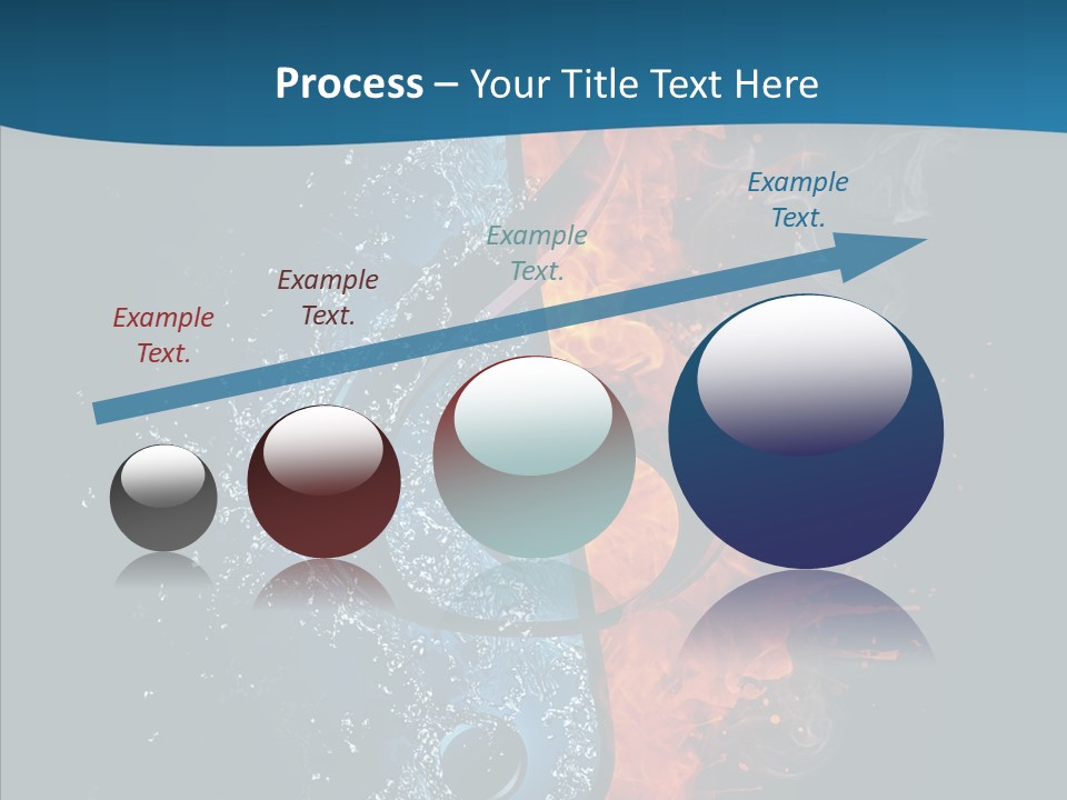 Ornate Illustration Sign PowerPoint Template