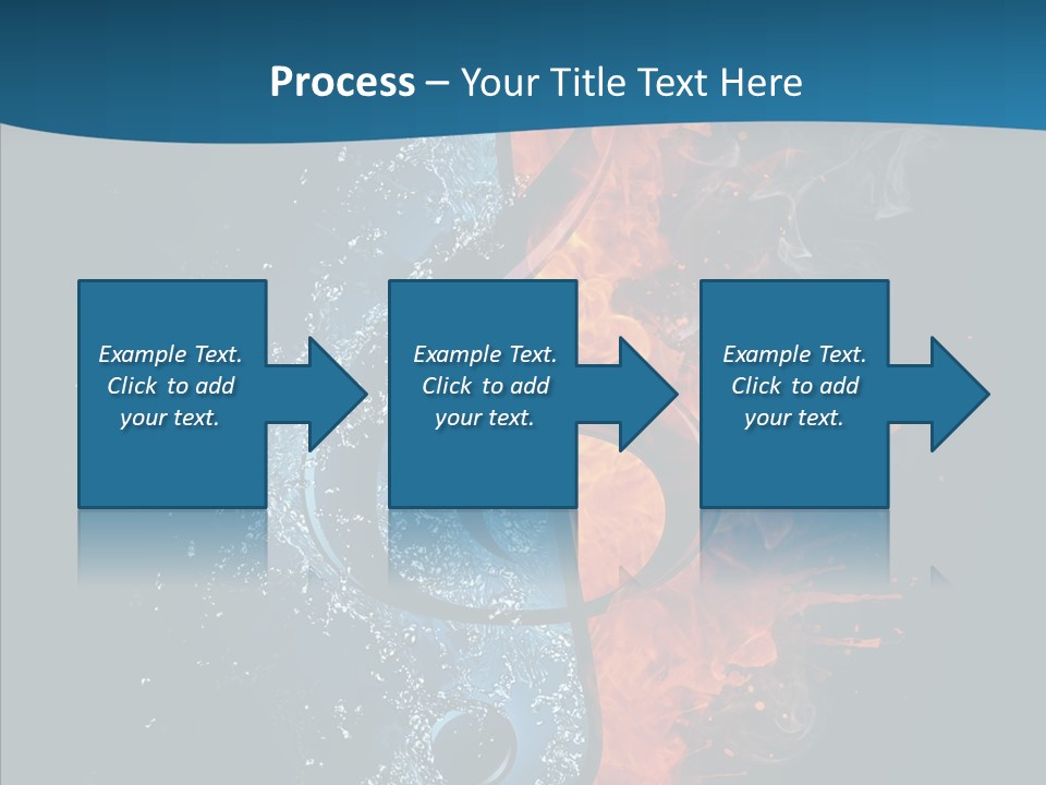 Ornate Illustration Sign PowerPoint Template