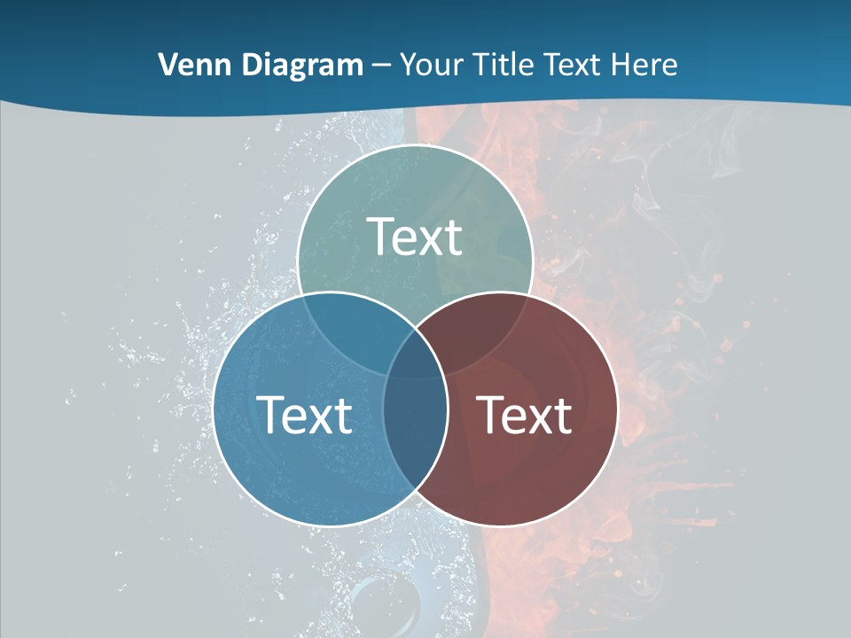 Ornate Illustration Sign PowerPoint Template