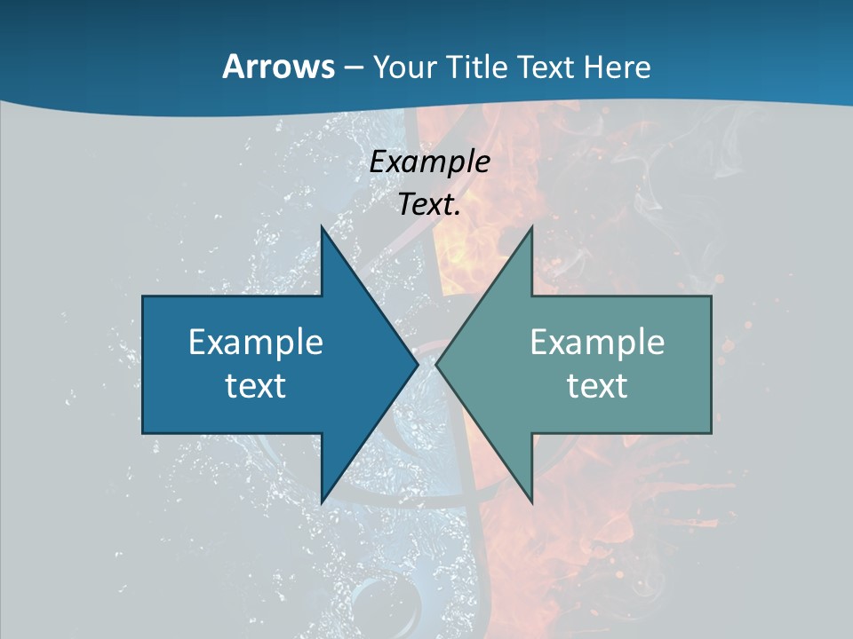 Ornate Illustration Sign PowerPoint Template