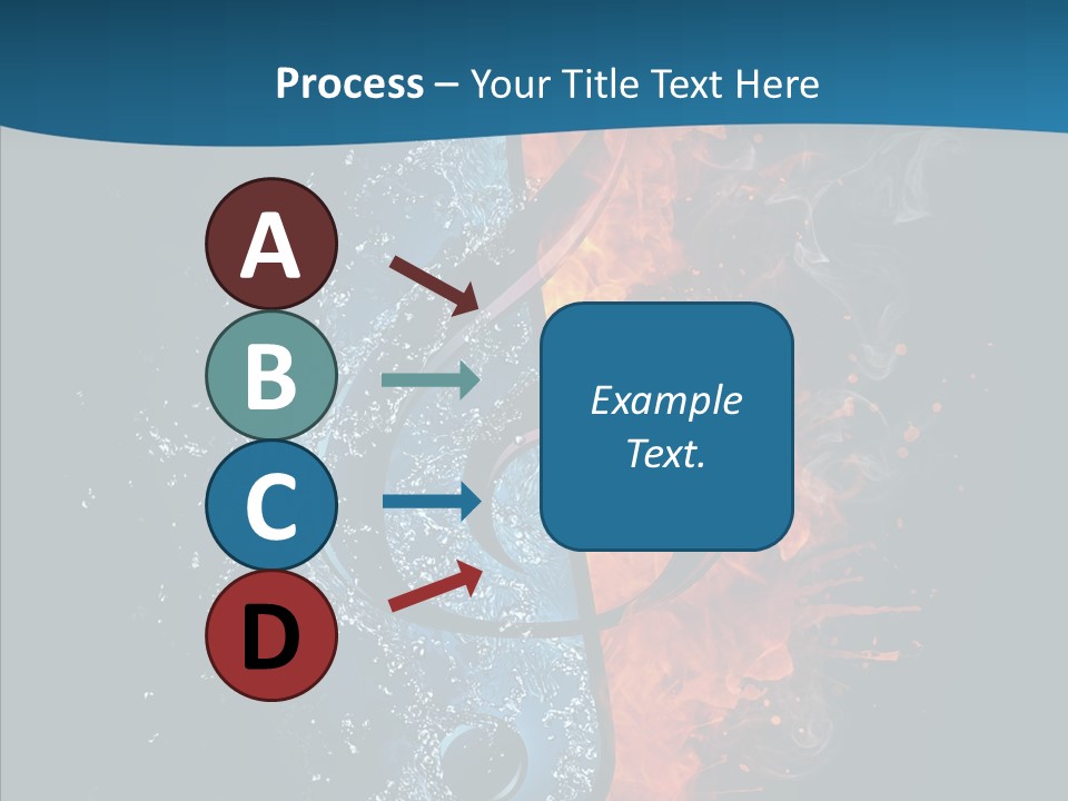 Ornate Illustration Sign PowerPoint Template