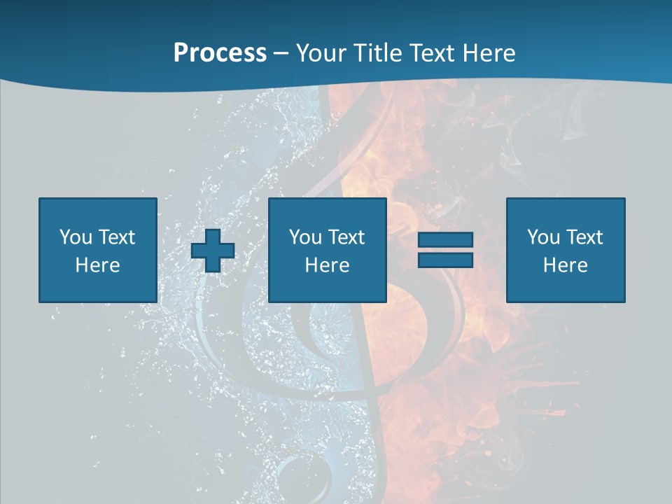 Ornate Illustration Sign PowerPoint Template