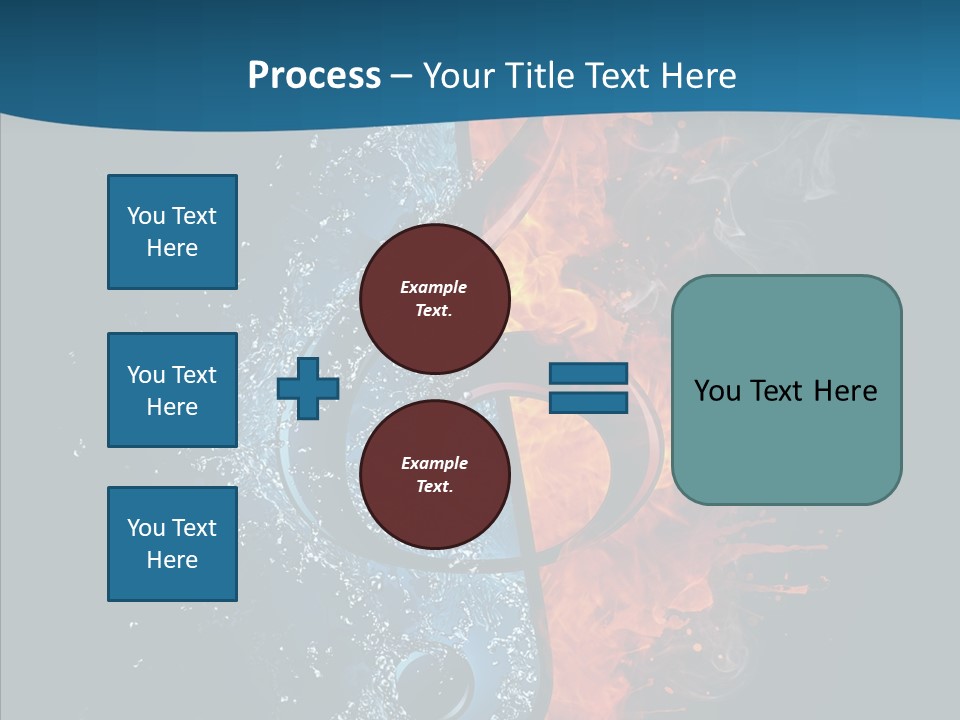 Ornate Illustration Sign PowerPoint Template