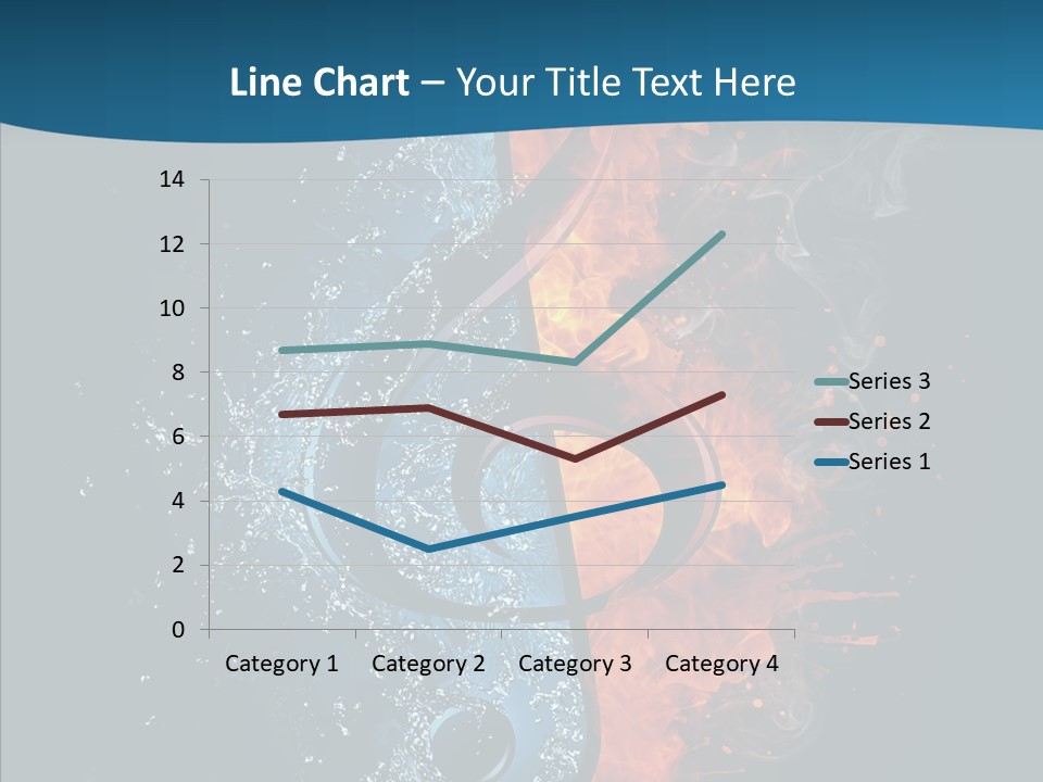 Ornate Illustration Sign PowerPoint Template