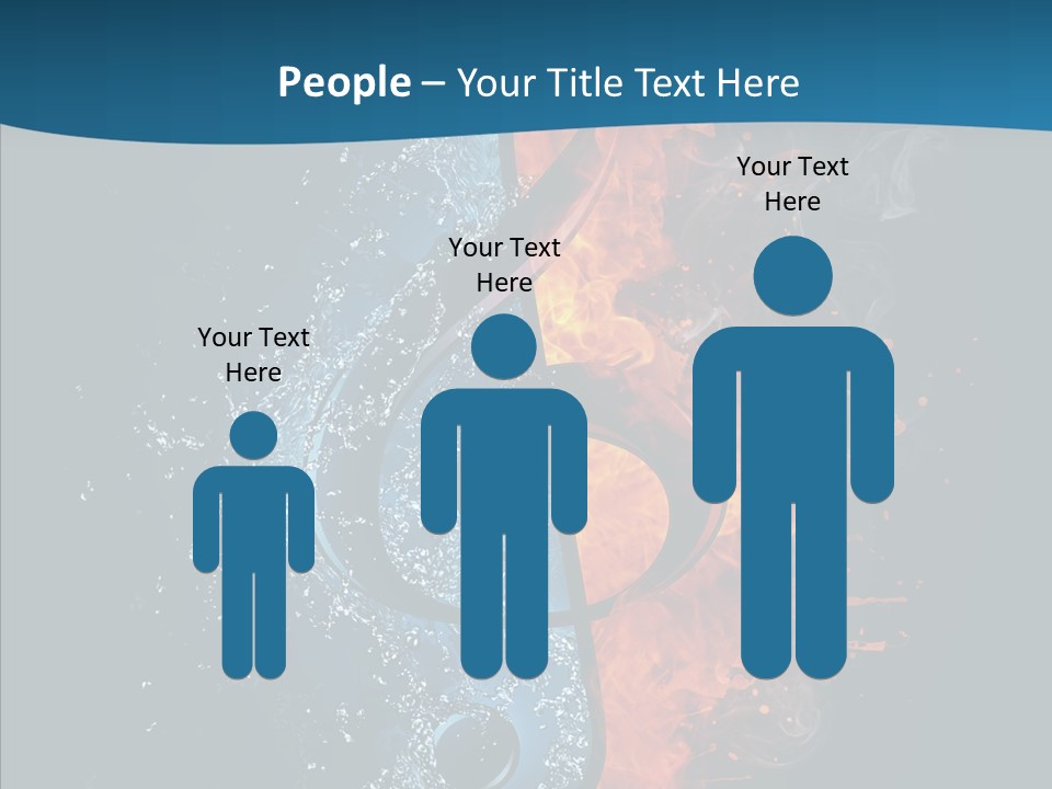 Ornate Illustration Sign PowerPoint Template