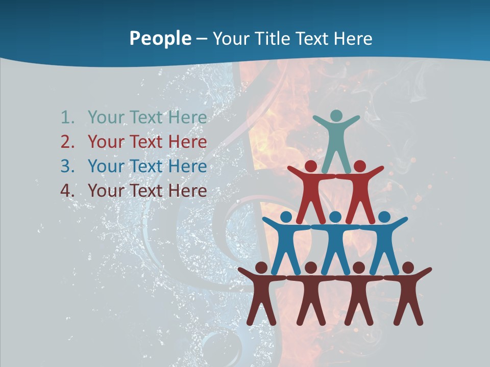 Ornate Illustration Sign PowerPoint Template