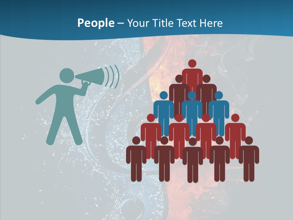 Ornate Illustration Sign PowerPoint Template