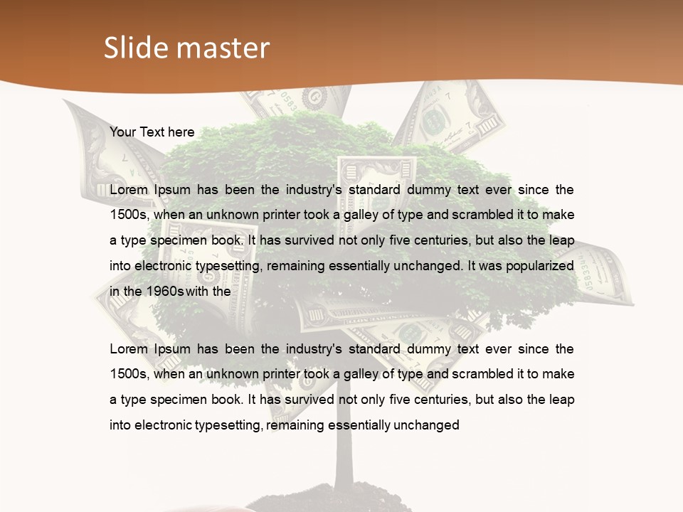 Spark Style Abstract PowerPoint Template