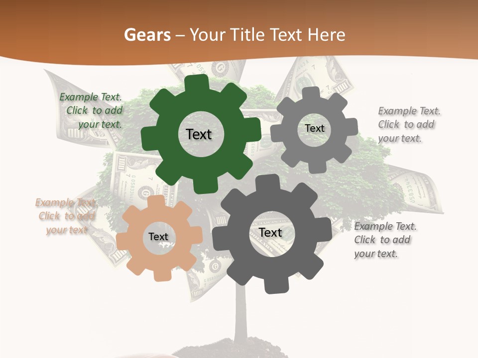 Spark Style Abstract PowerPoint Template