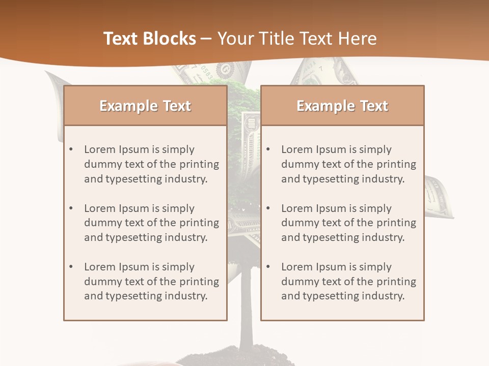 Spark Style Abstract PowerPoint Template