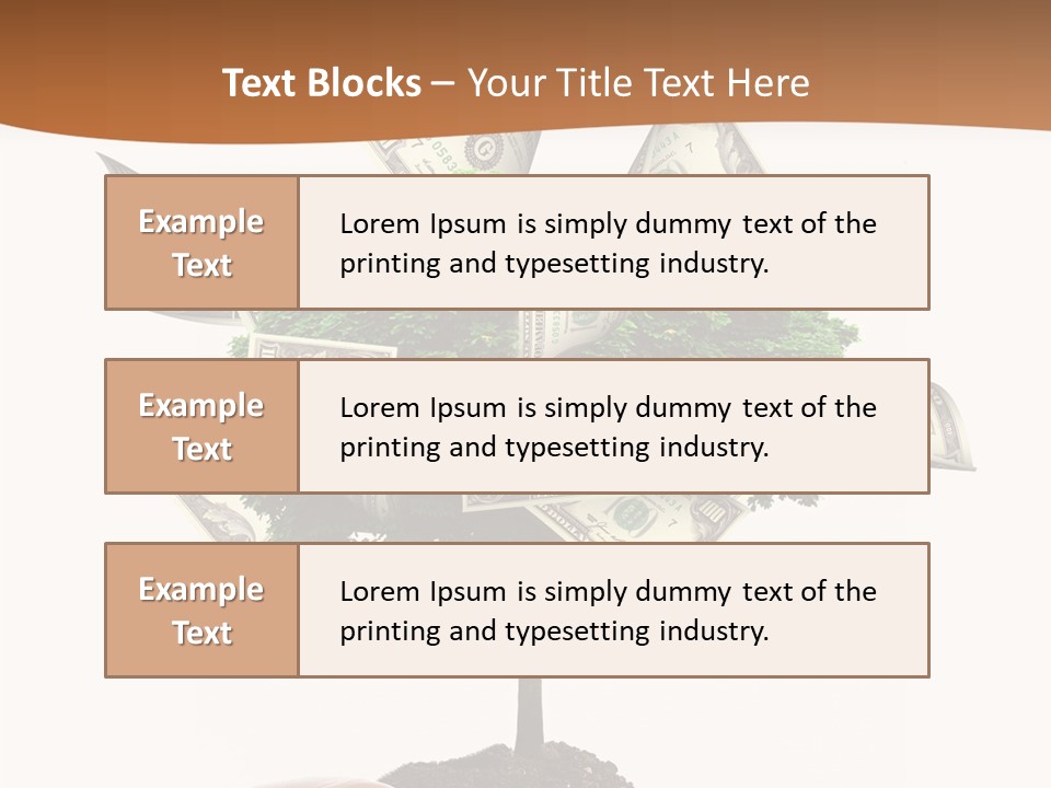 Spark Style Abstract PowerPoint Template